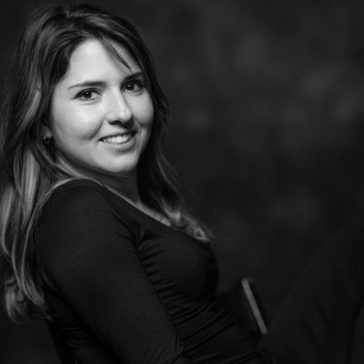 Schwarz-Weiß Portrait von Helen Dreesen