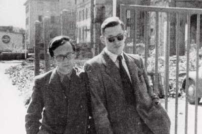 Gerd A. Müller und Dieter Rams (um 1950)