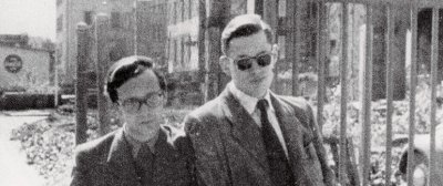 Gerd A. Müller und Dieter Rams (um 1950)
