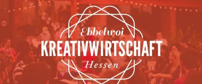 Logo zur &quot;Ebbelwoi-Schänke&quot; der Kreativwirtschaft Hessen