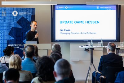 Jan Klose (game Hessen) gab ein Update zu Entwicklungen in Hessen